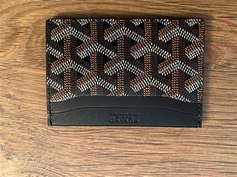 goyard bag card holder|Goyard card holder retail price.